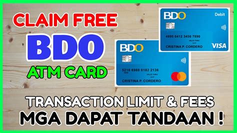 smart money card bdo|BDO unibank debit card limit.